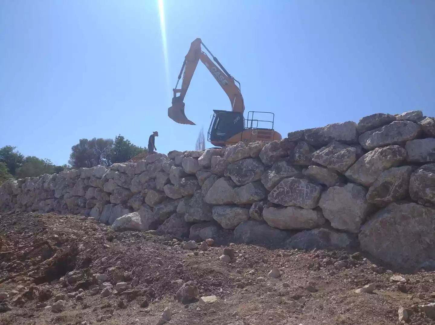 kumluca taş duvar örme